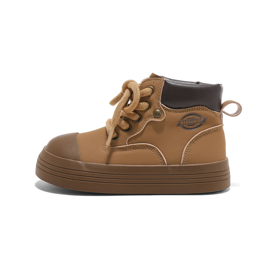 BIG WASP Classic And Versatile Fleece Lined Lining Abrasion Resistant Thermal High top Kids' Boots Kids'