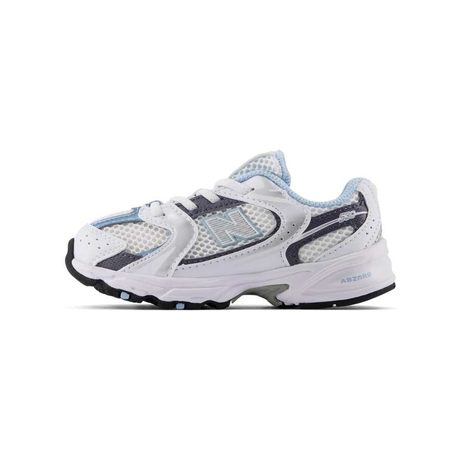 New Balance New Balance NB 530 MR530 Abrasion Resistant Low top Toddler Shoes White Gray Infant And Toddler