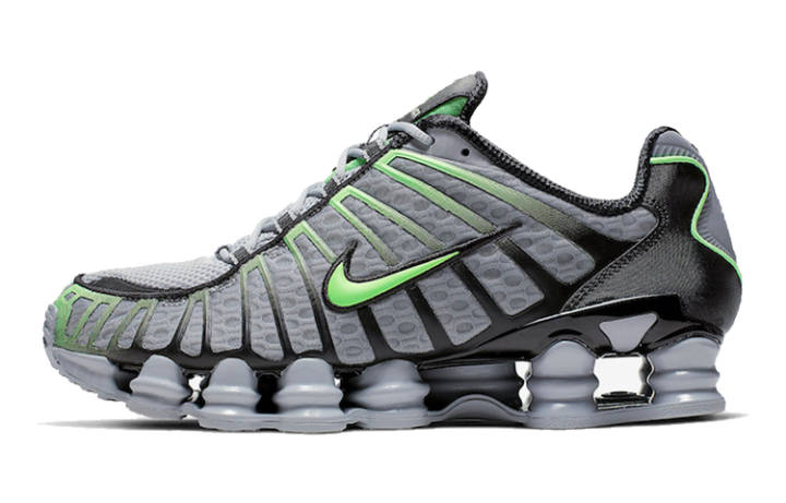 Nike Nike Shox Tl Wolf Grey Lime Blast