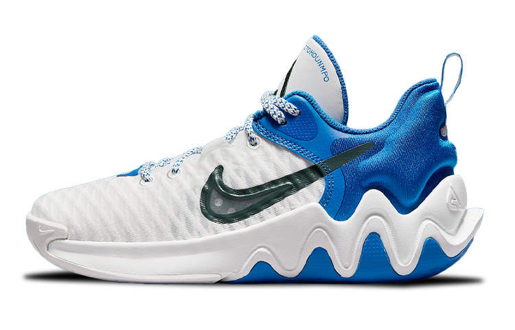 Nike Nike Giannis Immortality Low top Basketball Shoes Blue White Unisex