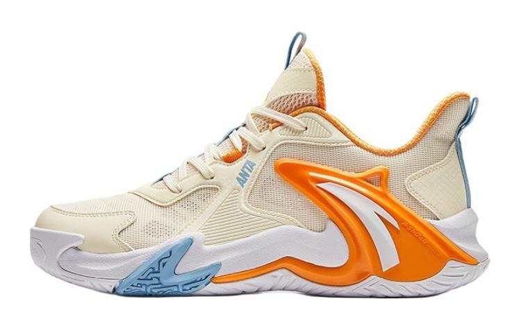 Antakids Airspace Cushioning Abrasion Resistant Cushioning, Wear Resistant Low top Children's Basketball Shoes
