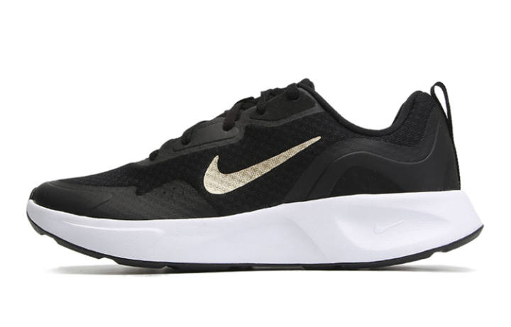 Nike Nike Wearallday Low top Running Shoes Black Gold Unisex