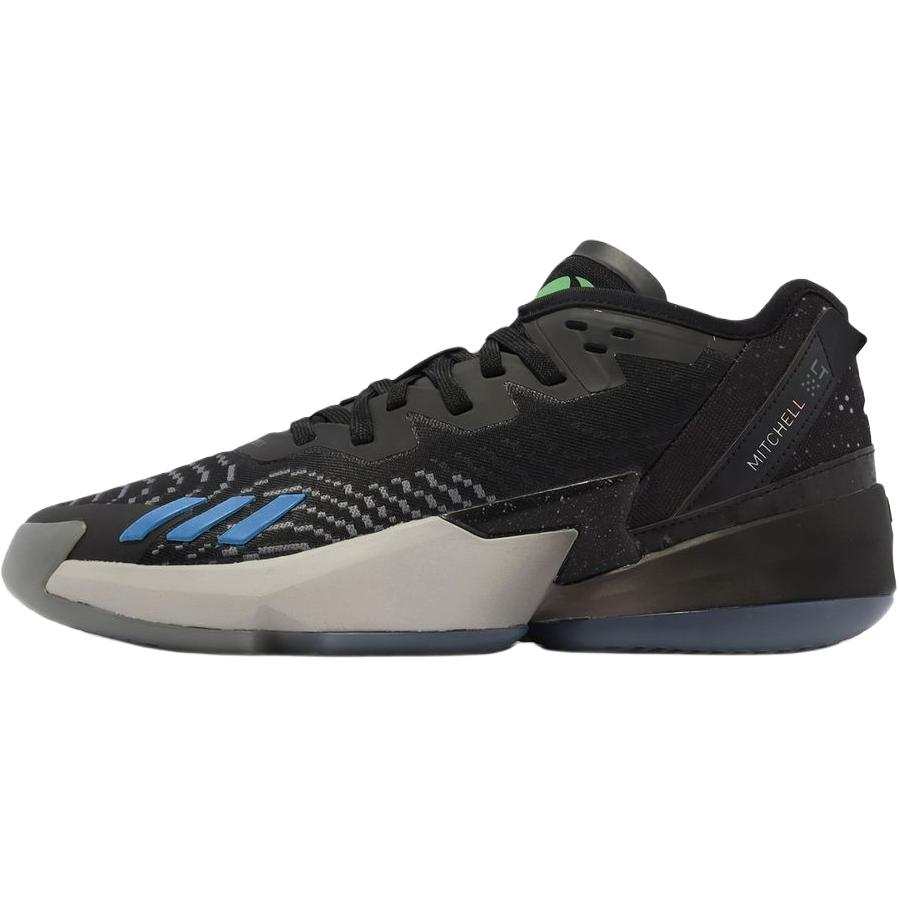 Adidas Xbox x Adidas D.O.N. Issue #4 Abrasion Resistant Low top Children's Basketball Shoes Black Teenagers