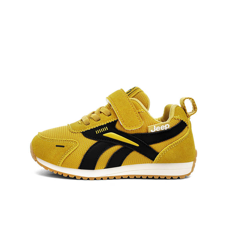 Jeep Running Collection Running Shoes Black Yellow Kids'