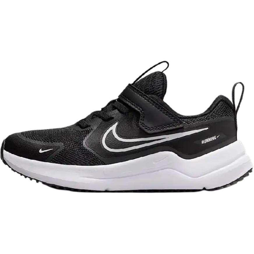 Nike Nike Cosmic Runner Slip Resistant Abrasion Resistant Low top Kids' Running Shoes Black Children Aged 3 7 Years Old