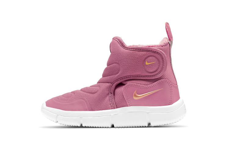 Nike Nike Novice Sports, Fleece Lined Slip Resistant Thermal High top Snow Boots Pink Infant And Toddler