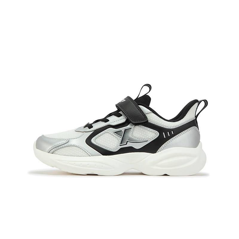 XTEP Slip Resistant Cushioning Breathable Low top Running Shoes White 33 40 Kids'