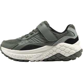 Skechers Kids BOYS Synthetic Leather, Textile Cushioning Rebound Abrasion Resistant Anti Kick Low top Casual Shoes