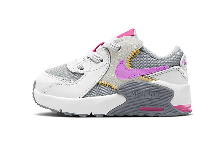 Nike Nike Air Max Excee Low top Toddler Shoes White Gray Purple Infant And Toddler