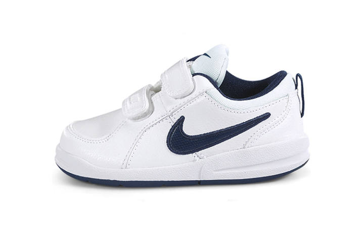 Nike Nike Pico 4 TDC Cushioning Abrasion Resistant Low top Skateboard Shoes Blue White Infant And Toddler