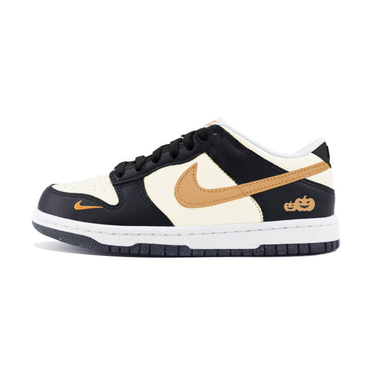 Nike Nike Dunk Haimai Sweetheart, Pumpkin Leather Slip Resistant Abrasion Resistant Low top Kids' Skateboarding Shoes