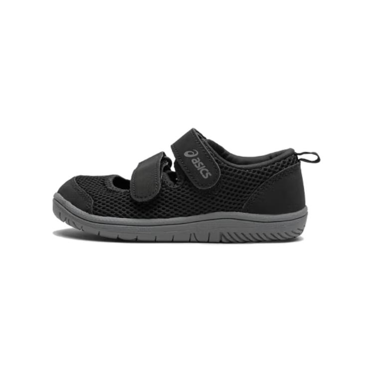 Asics Abrasion Resistant, Breathable, And Anti Kick Low top Toddler Shoes Black Infant And Toddler