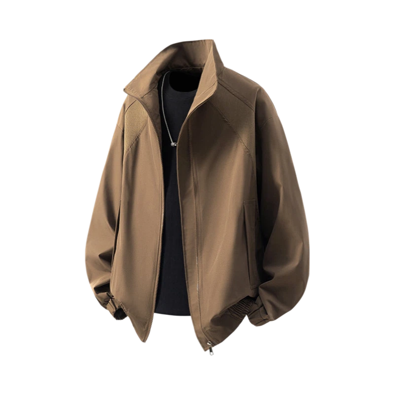 X1617 Jackets Unisex Coffee Stand Collar Moderate
