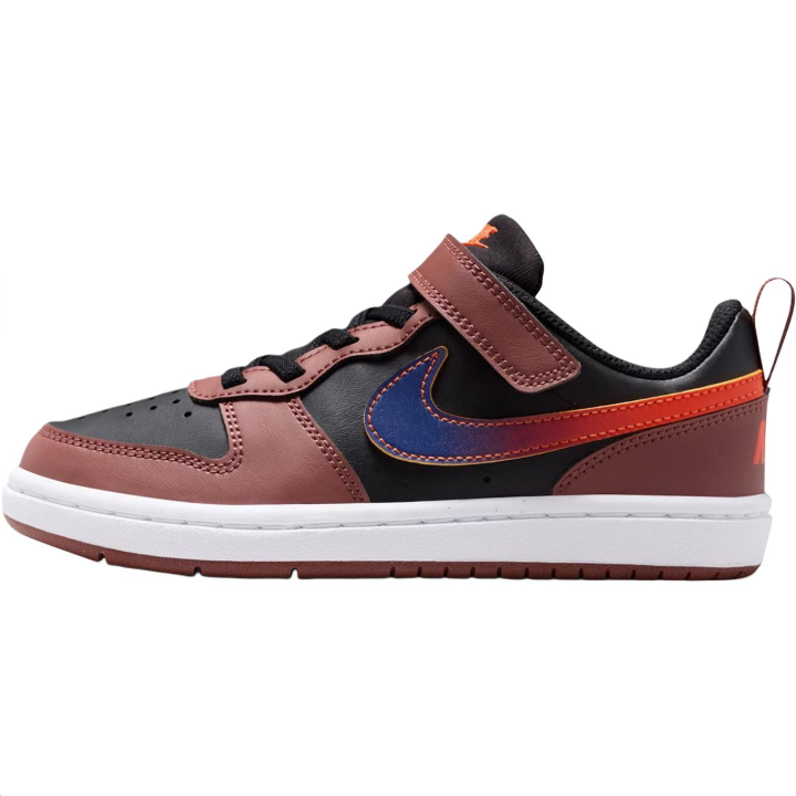 Nike Nike Court Borough Low top Skateboard Shoes Red Brown Children Aged 3 7 Years Old