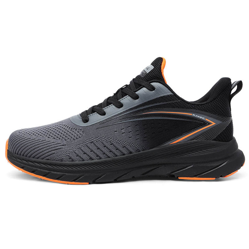 KUDING Mesh, Textile Slip Resistant, Abrasion Resistant, Breathable, Lightweight Low top Casual Shoes Men's