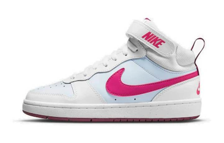 Nike Nike Court Borough Mid 2 'White Sangria Pink Prime' GS