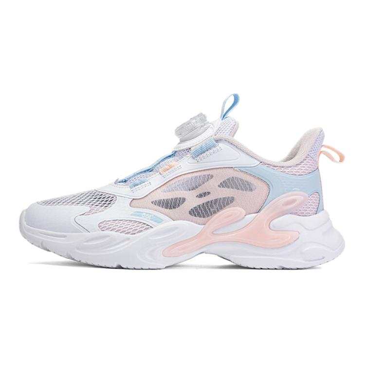 361°KIDS Low top Casual Shoes White Pink Blue Teenagers