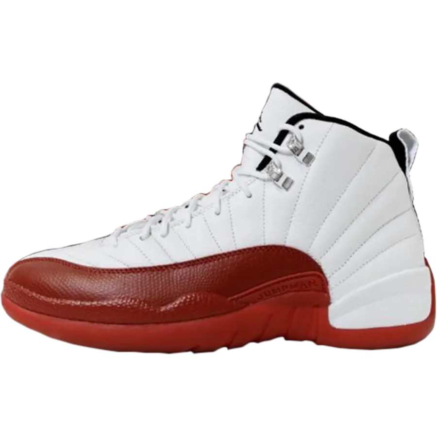 Jordan Jordan Air Jordan 12 Children's Basketball Shoes White Children Aged 3 7 Years Old