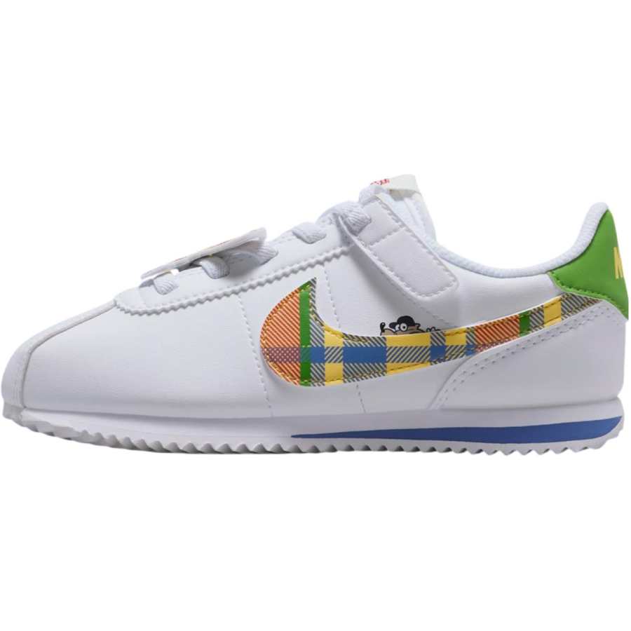Nike Nike Cortez Abrasion Resistant Low top Kids Lifestyle Shoes White Children Aged 3 7 Years Old