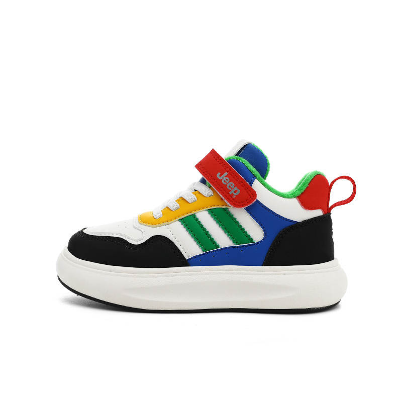 Jeep Synthetic Leather Trendy Fashion Campus Shoes With Fleece Lining And Thin Cotton Sole Abrasion Resistant Thermal
