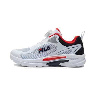 FILA KIDS Comfortable Slip Resistant Cushioning Abrasion Resistant Kids' Training Shoes White Blue