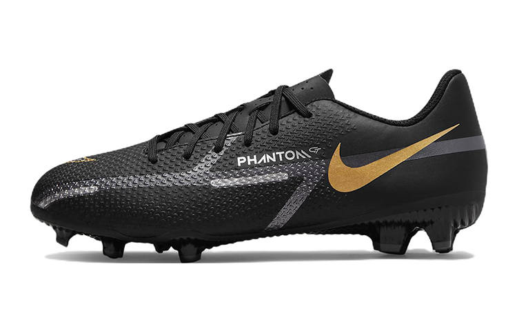Nike Nike Phantom GT Slip Resistant Cushioning Abrasion Resistant Low top Kids' Soccer Shoes Black Kids'