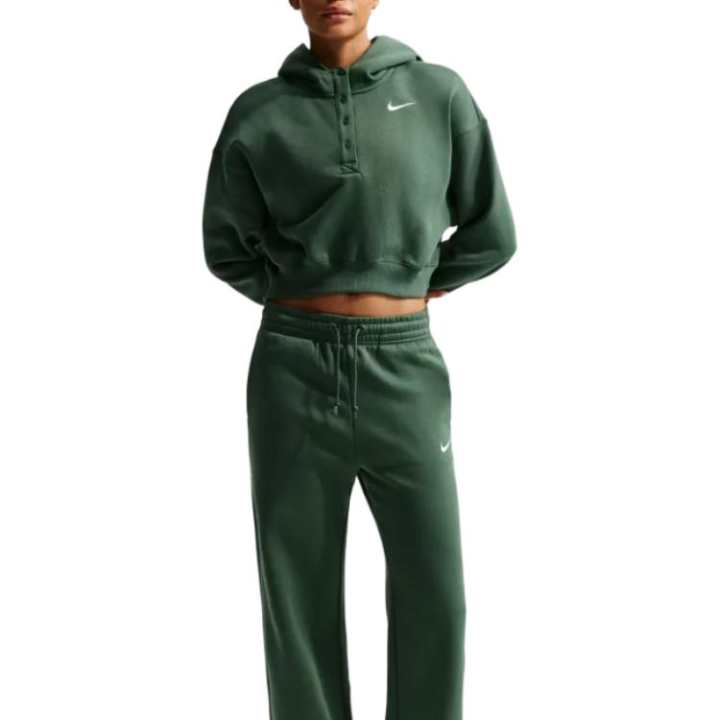 Nike Nike Oversized Cropped Henley Hoodie