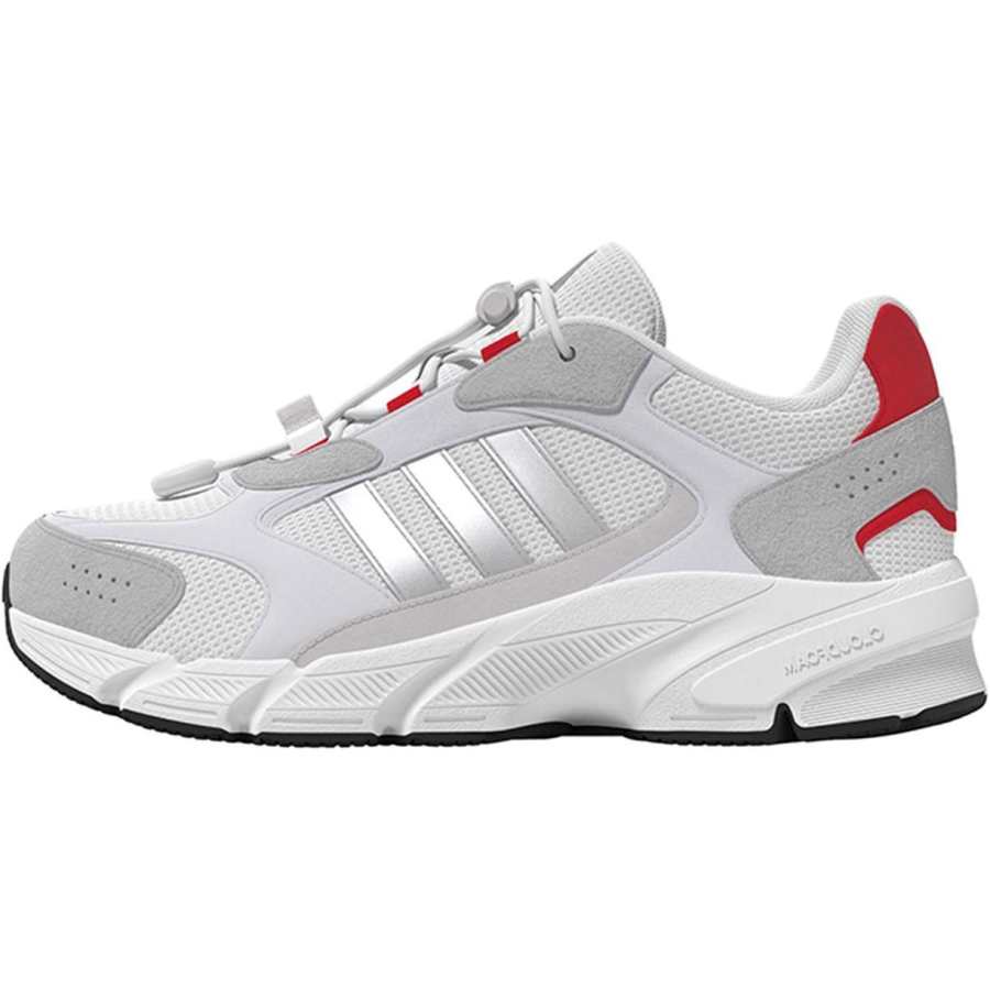 Adidas Adidas Crazychaos Kids Lifestyle Shoes Phantom Gray/Metallic Silver/Pure Gemstone Red Teenagers