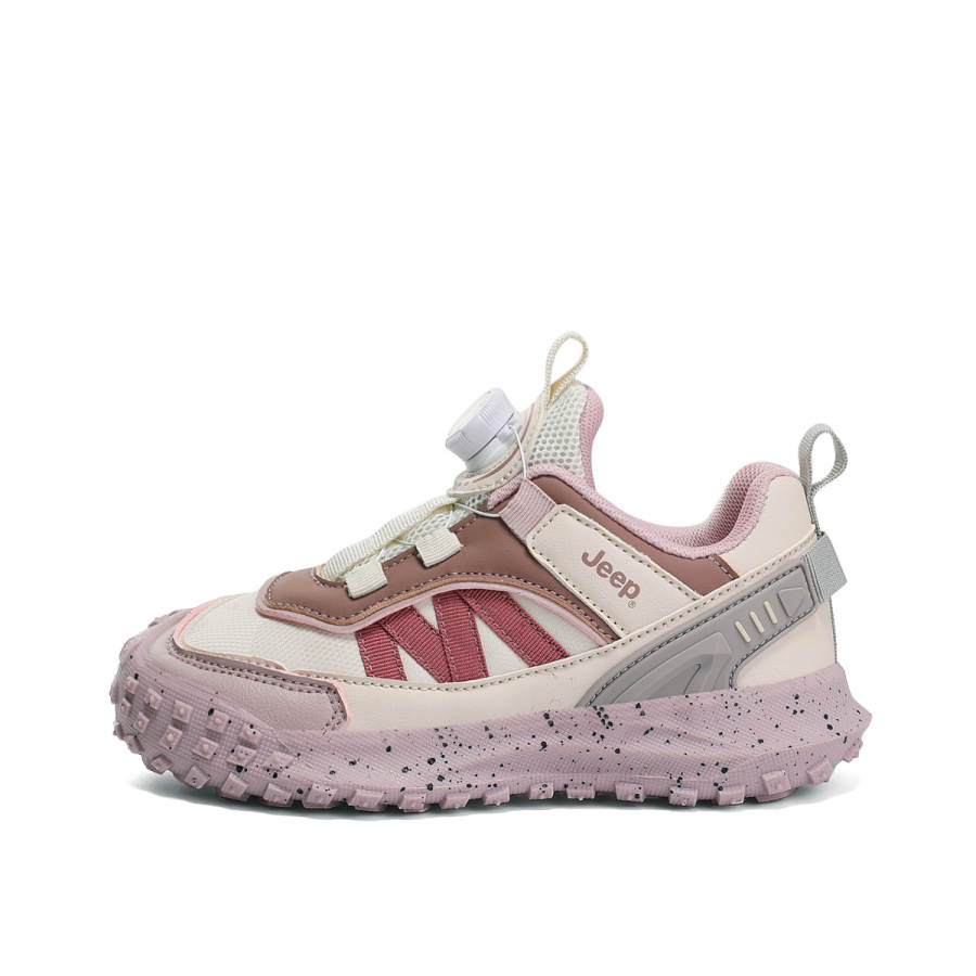 Jeep Kids Lifestyle Shoes Beige Purple Kids'