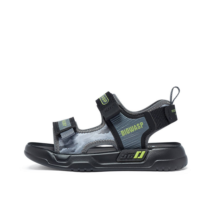 BIG WASP Synthetic Leather Slip Resistant Breathable Lightweight Cushioning Children's Sandals Kids'