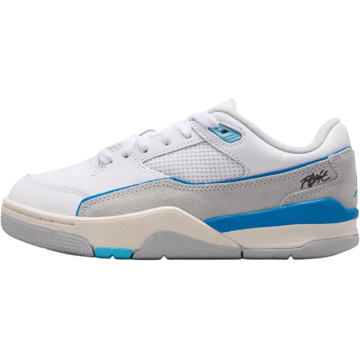 Jordan Jordan FLIGHT COURT Low top Basketball Shoes White Unisex