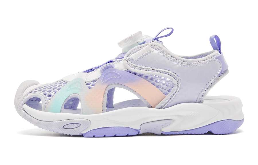 QIAODAN Trendy Sandal Purple White Teenagers