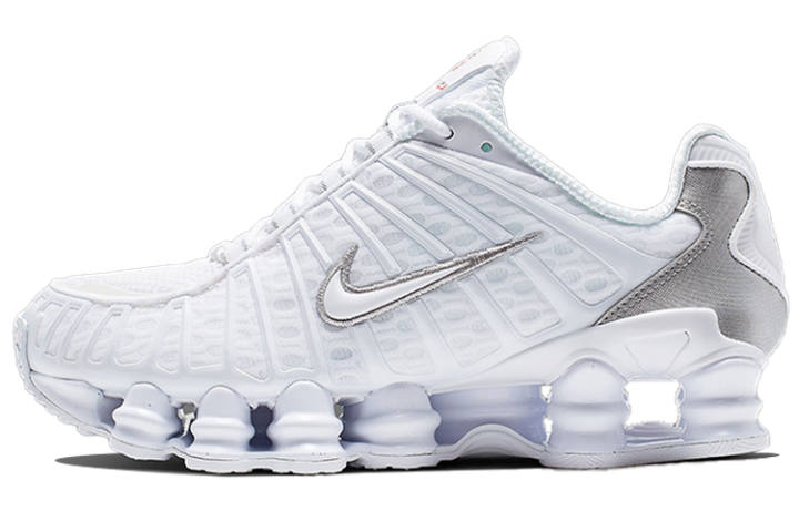 Nike Nike Shox TL Series Pu Low top Casual Shoes Women's Liquid Silver