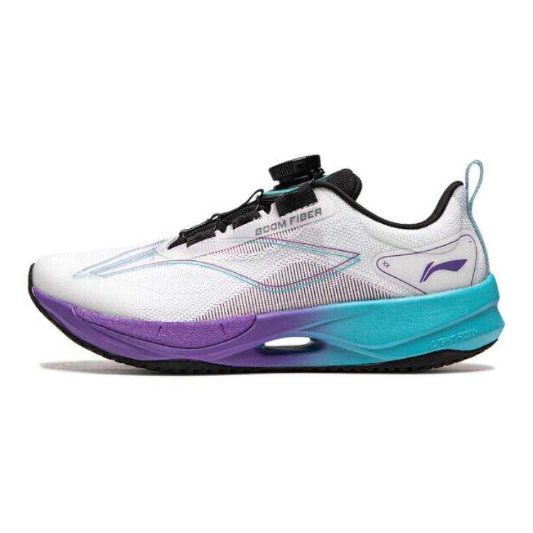 Li-Ning YOUNG Li Ning YOUNG Super Light 21 Synthetic Leather, Textile Low top Running Shoes White Red Teenagers