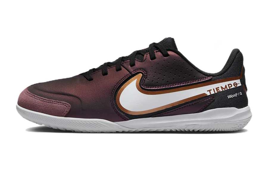 Nike Nike Jr. Tiempo Legend 9 Academy TF Slip Resistant Abrasion Resistant Low top Artificial Turf Soccer Shoes Russet Kids'