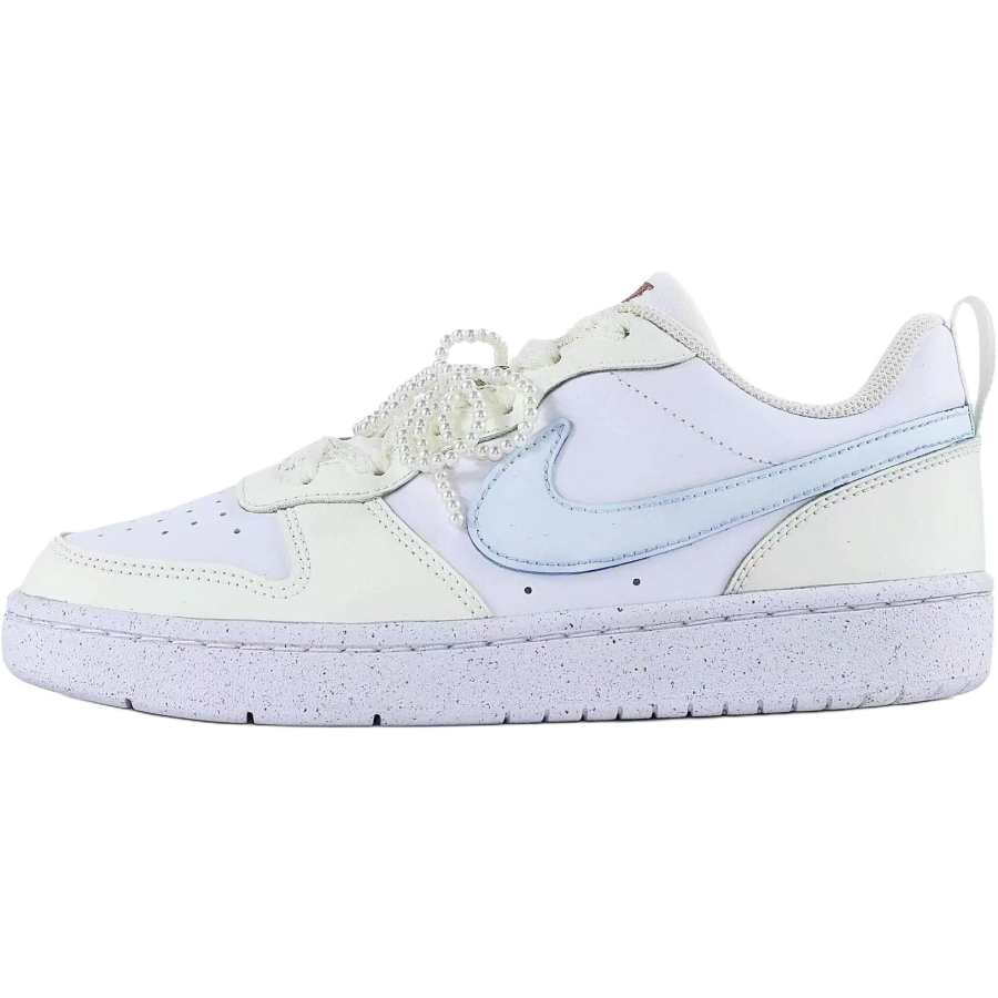 Nike Nike Court Borough Milk Puff Sky Slip Resistant Abrasion Resistant Slip Resistant Abrasion Resistant Low top