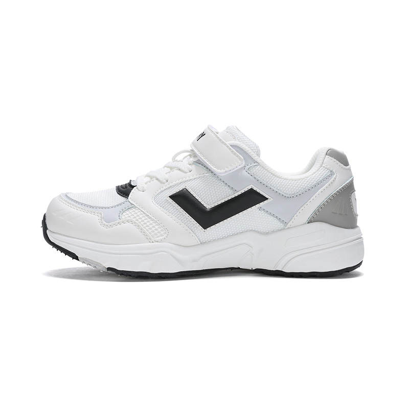 Pony MJ 72 Cushioning Breathable Kids Lifestyle Shoes White Gray Kids'