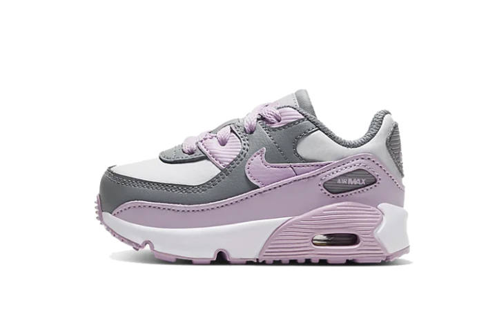 Nike Nike Air Max 90 Low top Toddler Shoes Purple Gray Infant And Toddler