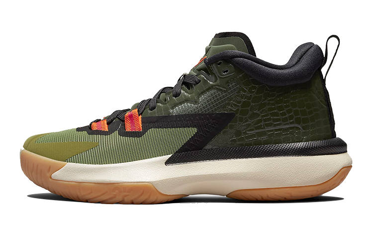 Jordan Jordan Zion 1 Slip Resistant Cushioning Abrasion Resistant Mid top Basketball Shoes Unisex