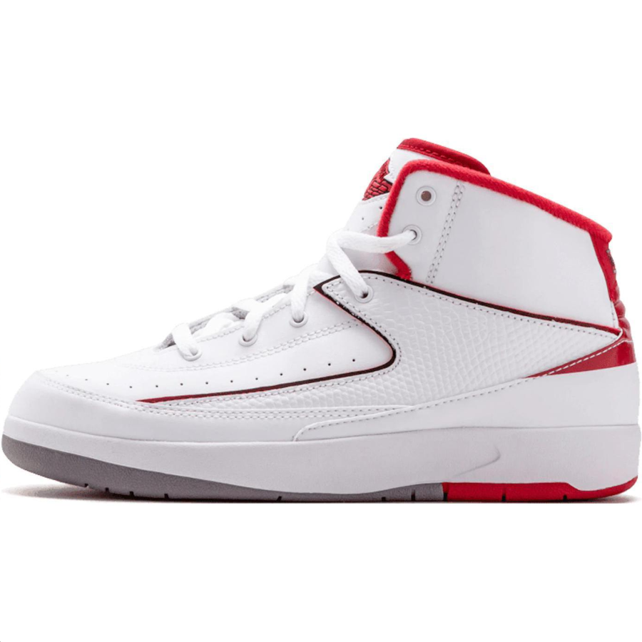 Jordan Jordan Air Jordan 2 High top Basketball Shoes White/Red/Black/Gray Unisex