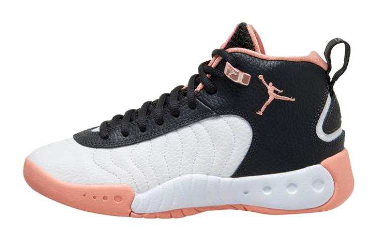 Jordan Jordan Jumpman Pro High top Children's Basketball Shoes White Black Pink Children Aged 3 7 Years Old