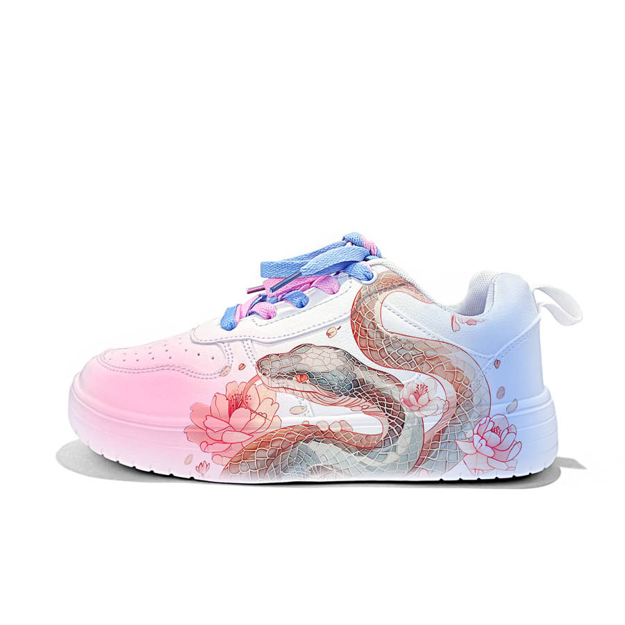 ZUOLENGCHAN Synthetic Leather Low top Kids Lifestyle Shoes Unisex