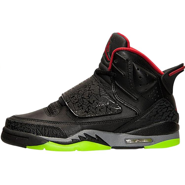 Jordan Jordan Son Of Mars High top Children's Basketball Shoes Black Teenagers