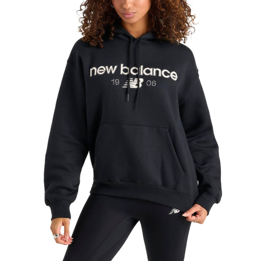 New Balance New Balance 1906 Sweatshirts Women's Black Hooded Moderate
