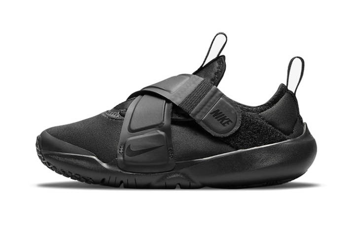 Nike Nike Flex Advance Hook and loop Low top Kids' Running Shoes Black Children Aged 3 7 Years Old
