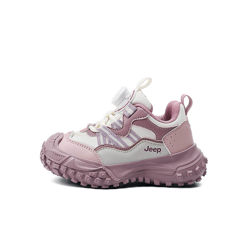 Jeep Comfortable Abrasion Resistant Abrasion Resistant Low top Kids Lifestyle Shoes Lavender Kids'