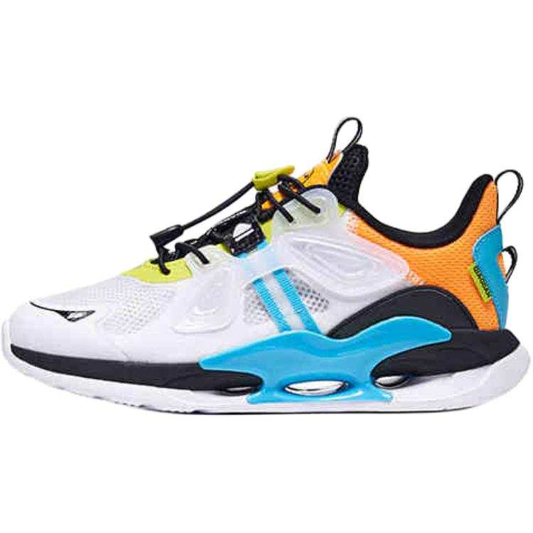 QIAODAN Low top Running Shoes Blue White Teenagers