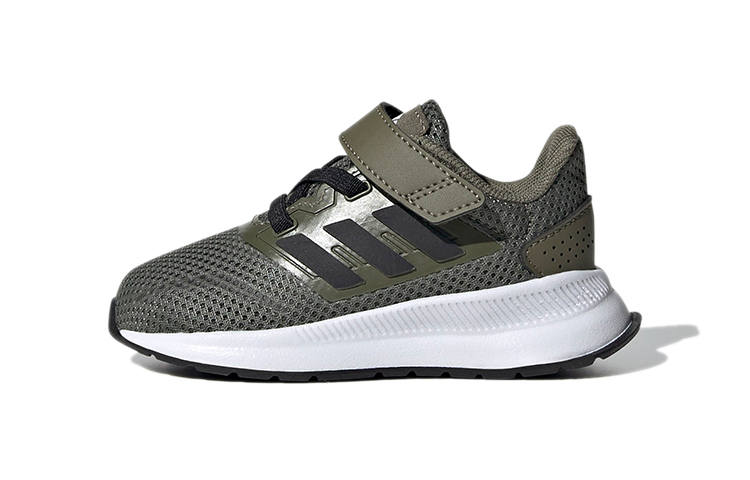 Adidas Adidas Run Falcon Abrasion Resistant Low top Toddler Shoes Olive Green Infant And Toddler