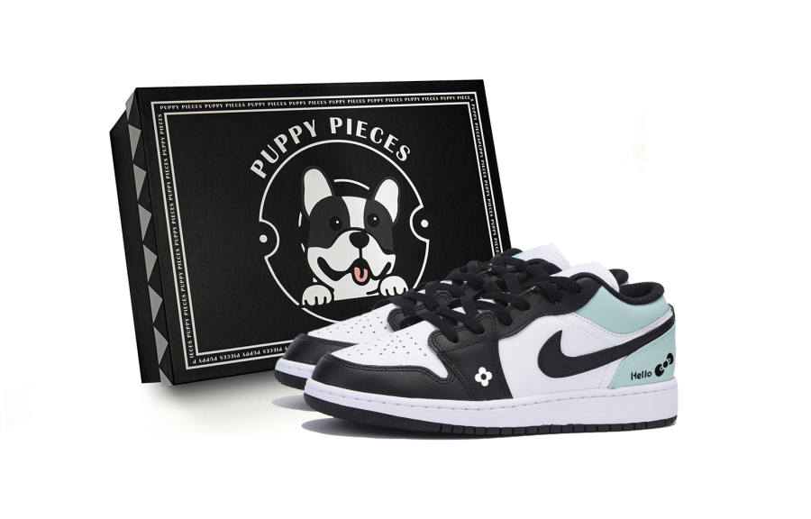 Jordan Jordan Air Jordan 1 Low top Kids' Skateboarding Shoes White Teenagers