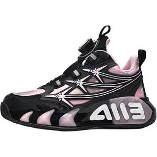 JIAFEIMAO Abrasion Resistant Rebound Lightweight Cushioning Mid top Basketball Shoes Kids'